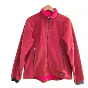 REI Women's Pink/Red Fleece Jacket